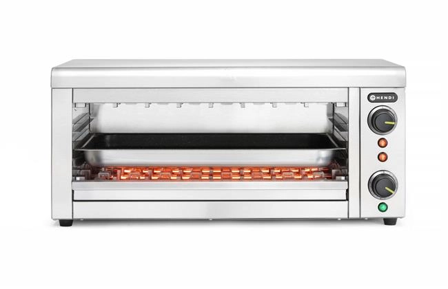 Opiekacz kwarcowy GN 1/1, 230 V, 3,645 kW, 689x397x318 mm | HENDI, 264409