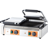Grill kontaktowy podwójny, ryflowany, 3.6 kW, 230 V, 570x360x200 mm | CATERINA, 742028