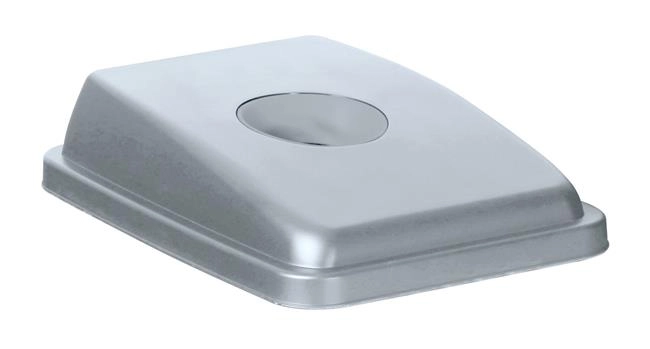 Pokrywa z otworem do kontenera prostokątnego 60 l, 660x470x30 mm | HENDI, 691175