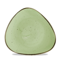 Talerz trójkątny, Ø300 mm | CHURCHILL, Stonecast Sage Green