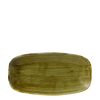 Talerz prostokątny, 298x153 mm | CHURCHILL, Stonecast Plume Green