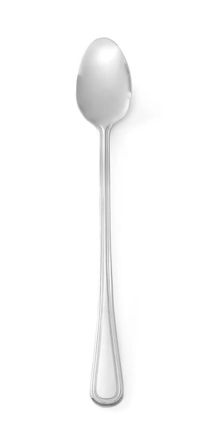 Łyżeczka do latte macchiato 198 mm, zestaw 6 szt. | HENDI, Kitchen Line
