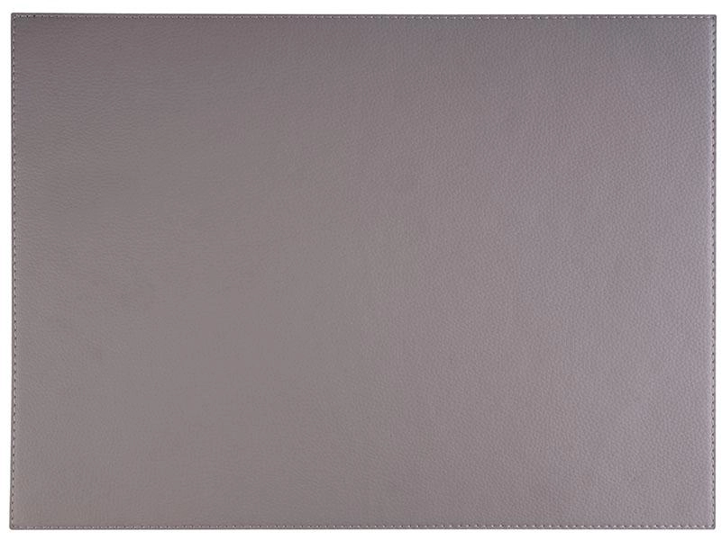 Podkładka stołowa z tworzywa sztucznego 450x325 mm, szara | APS, Kunstleder