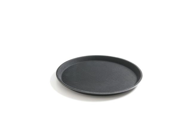 Taca poliestrowa ⌀460 mm antypoślizgowa, czarna | HENDI, 508794