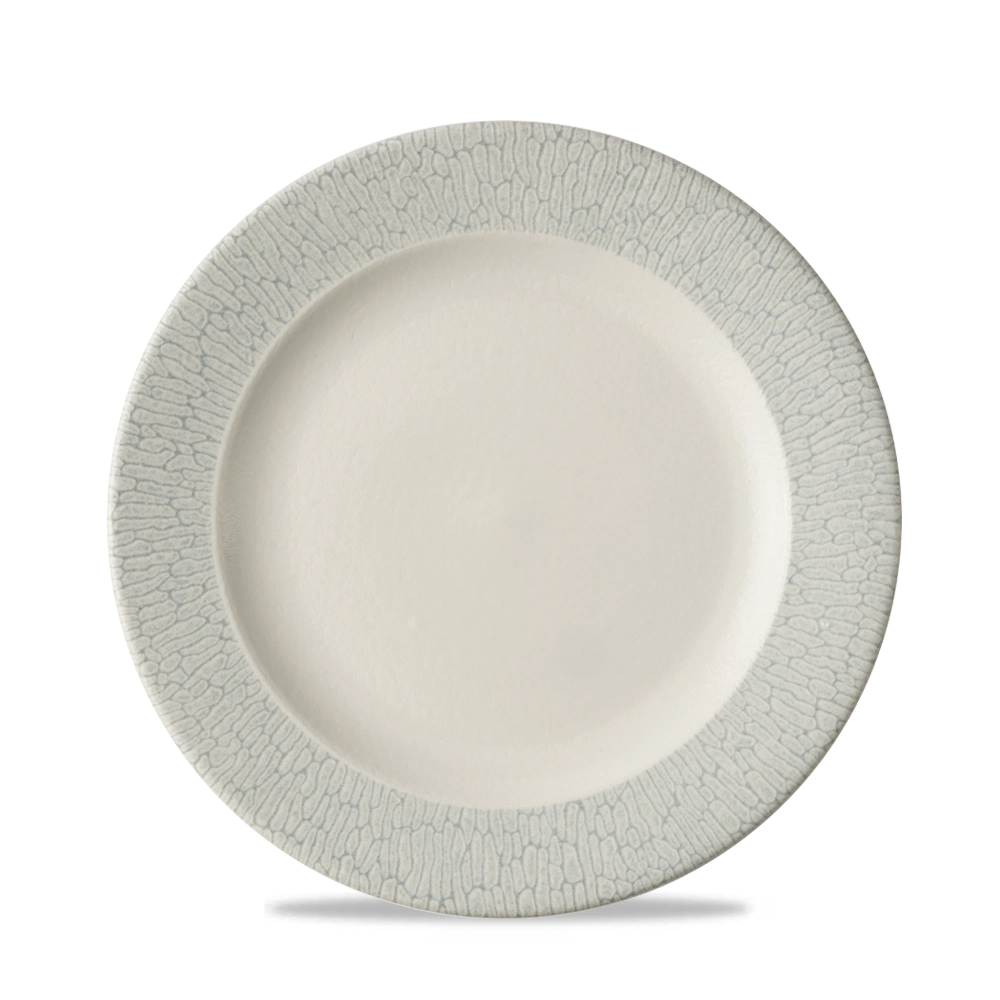 Talerz płytki klasyczny Ø210 mm, szary | CHURCHILL, Delta Grey