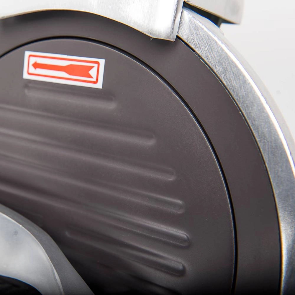 Krajalnica do wędlin i serów z powłoką nieprzywierającą, nóż Ø250 mm, 0.32 kW, 380x490x380 mm | STALGAST, 722252