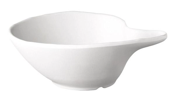 Miska owalna z melaminy 0,2 l, czarna | APS, Zen