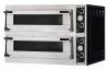 Piec do pizzy 2-komorowy, 400 V, 13,8 kW, 1100x964x745 mm | PRISMAFOOD, Trays 44 Glass