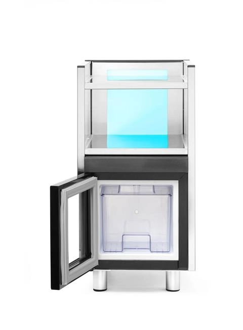 Lodówka na mleko z podgrzewaczem do filiżanek, 3,5 l, 230 V, 0,168 kW, 313x442x613 mm | HENDI, 209080