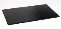 Taca serwingowa prostokątna z kamienia łupkowego GN 1/4, 265×162×7 mm | APS, 00993