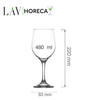 Kieliszek do wina, 480 ml | LAV, Valencia