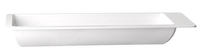 Misa GN 2/4 z melaminy, 530x162 mm, biała | APS, Apart