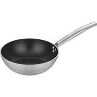 Patelnia wok aluminiowa nieprzywierająca do indukcji, o średnicy 360 mm, 8.5 l | STALGAST, Comfort Plus