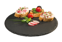 Taca okrągła z kamienia łupkowego Ø280 mm | APS, 00969