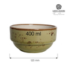 Miska sztaplowana, Ø120 mm, 400 ml, zielona | FINE DINE, Olive