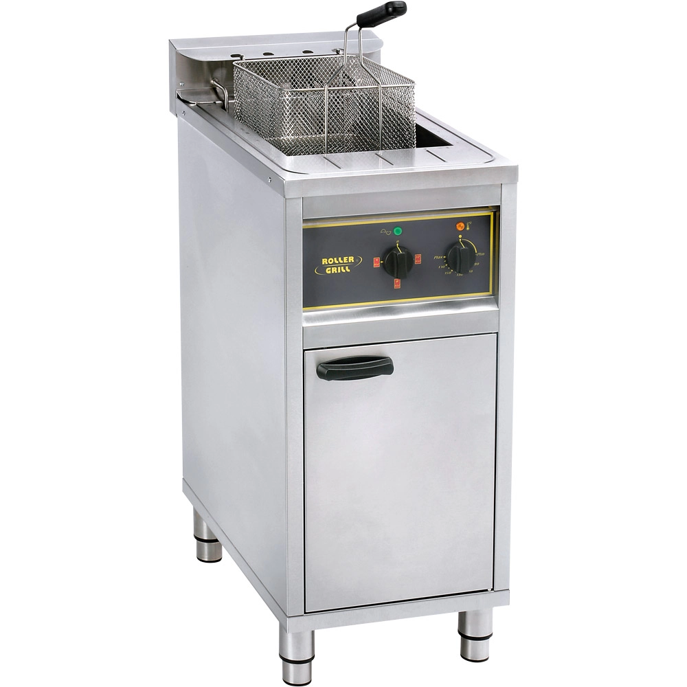 Frytownica wolnostojąca z szafką 1-komorowa, 16 l, 12 kW, 380 V, 600x980x400 mm | ROLLER GRILL, 777160