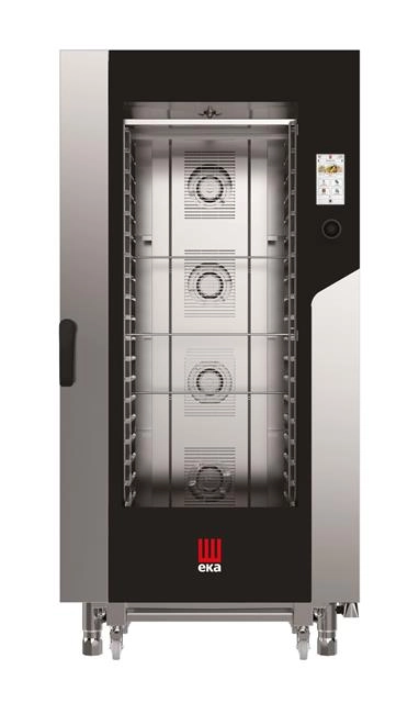 Piec konwekcyjno-parowy 20×GN 1/1, elektryczny 400V/31 kW, 930×1035×1900 mm | TECNOEKA, Millennial Touch Screen
