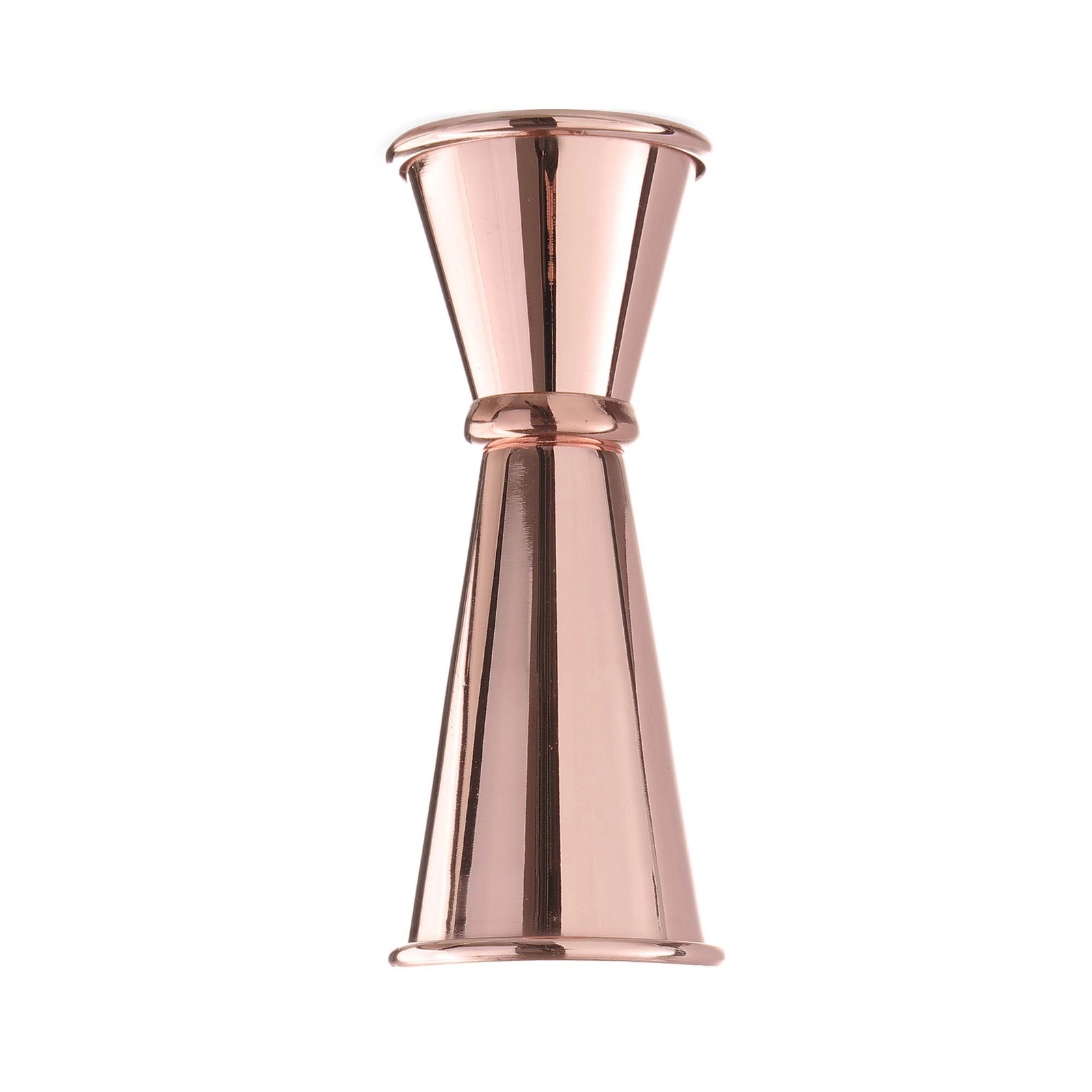 Jigger – miarka barmańska 25/50 ml, kolor miedziany, Ø43×110 mm | BAR UP, 593332