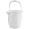 Wiadro z polietylenu z dzióbkiem, 17 l, Ø330 mm | APS, 30076