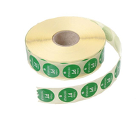 Etykiety Food Safety – jednorazowe, Piątek, 2000 szt., ⌀19 mm | HENDI, 850046