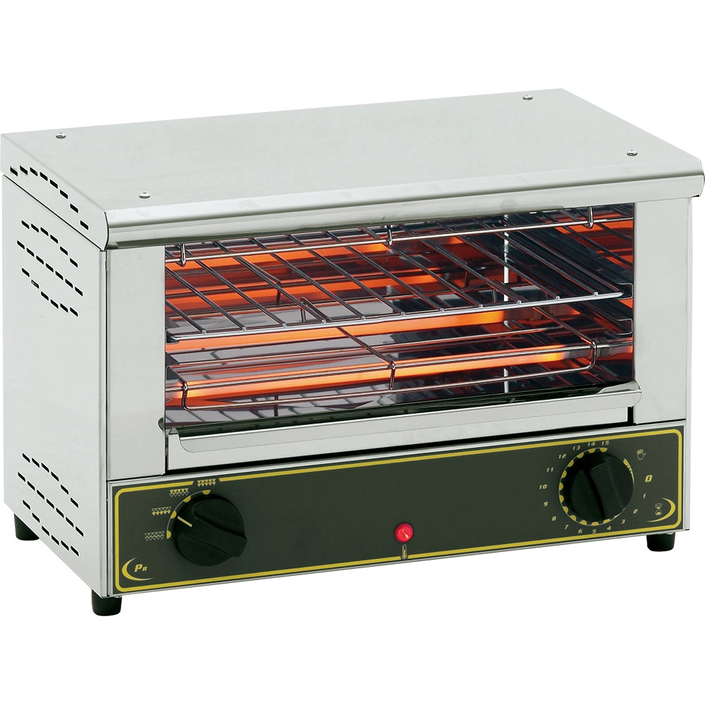 Opiekacz 1-poziomowy, 2 kW, 230 V, 450x285x305 mm | ROLLER GRILL, 777101