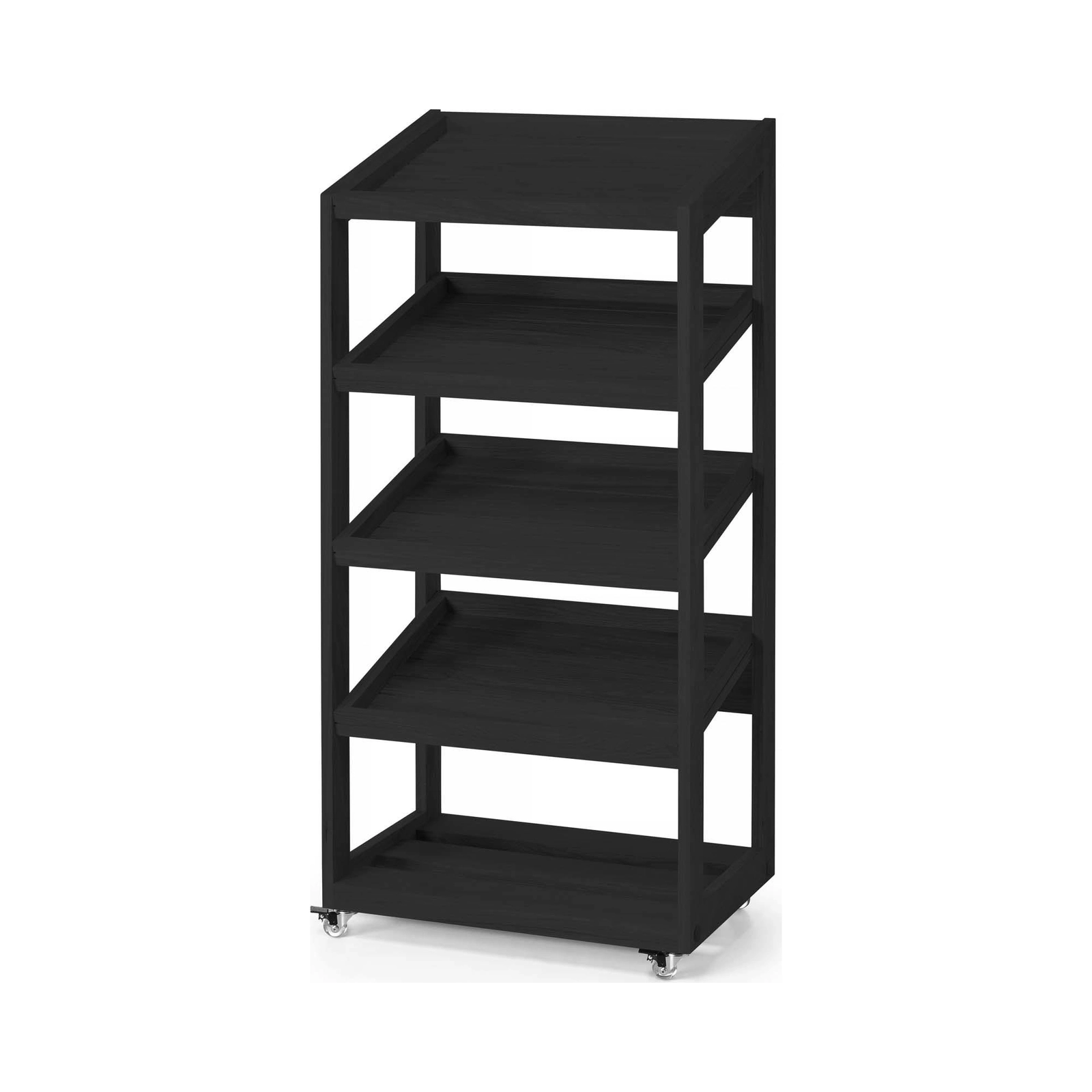Stojak 4-poziomowy, 574×400×1197 mm, czarny | FINE DINE, Madeira Black