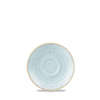 Spodek espresso, Ø118 mm | CHURCHILL, Stonecast Duck Egg Blue