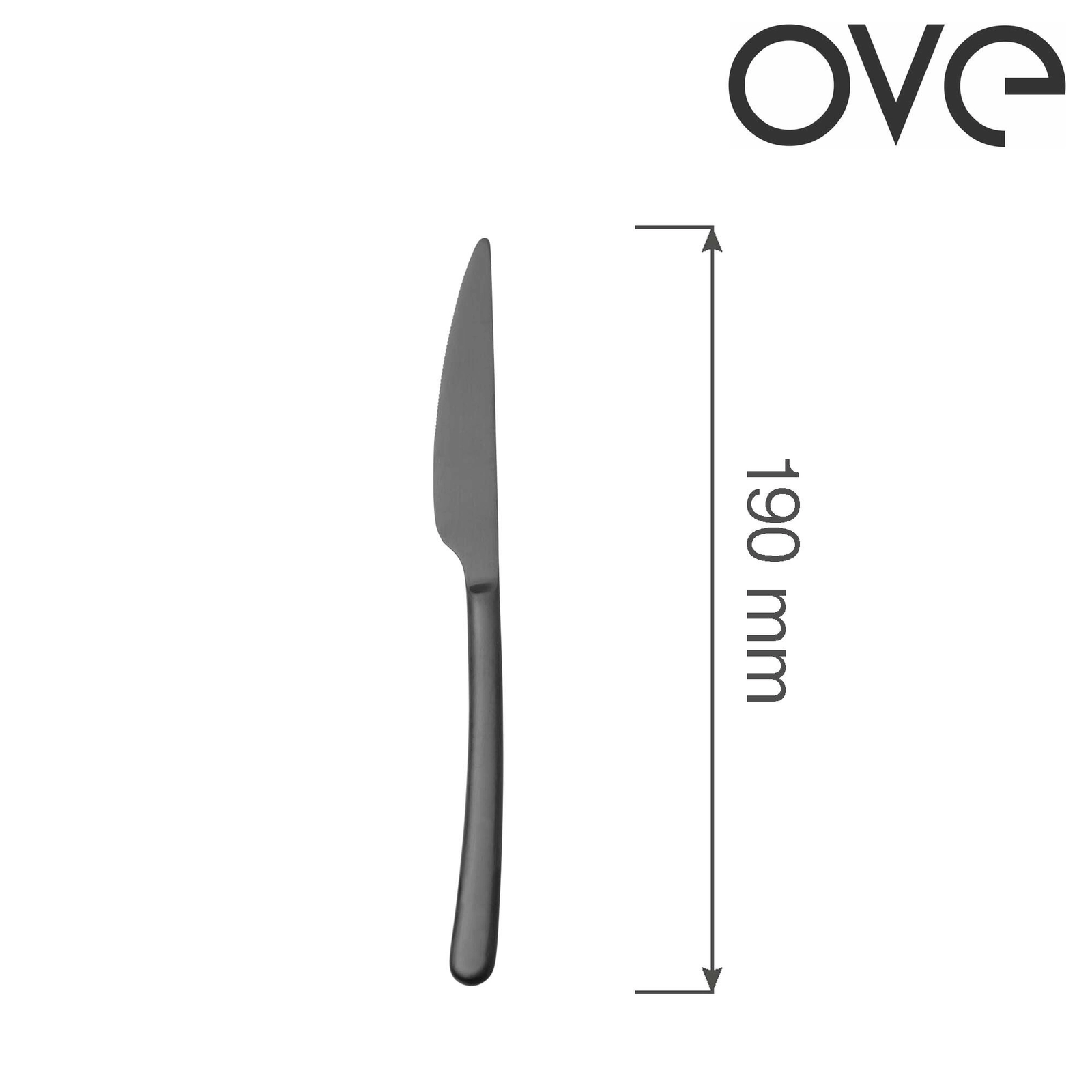 Nóż deserowy, 190 mm | OVE, Amarone Black
