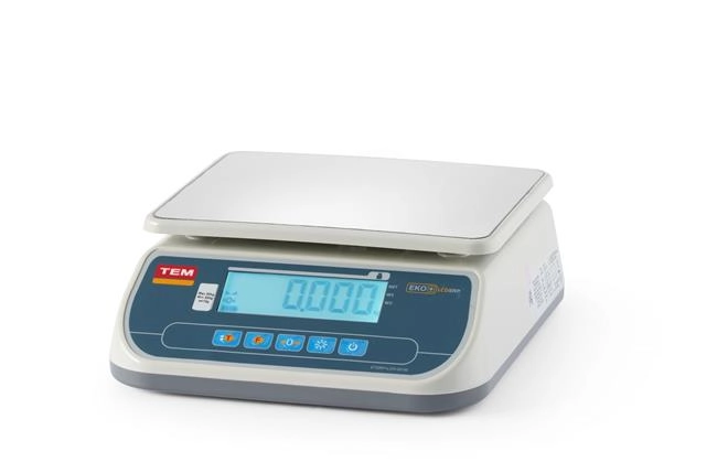 Waga sklepowa LCD z legalizacją, 30 kg, 295x320x120 mm | TEM, SRP+
