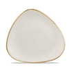 Talerz trójkątny, Ø229 mm | CHURCHILL, Stonecast Barley White