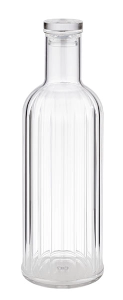 Plastikowa butelka 1 l, Ø90×285 mm | APS, Stripes
