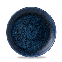Talerz płytki, Ø217 mm | CHURCHILL, Stonecast Plume Ultramarine