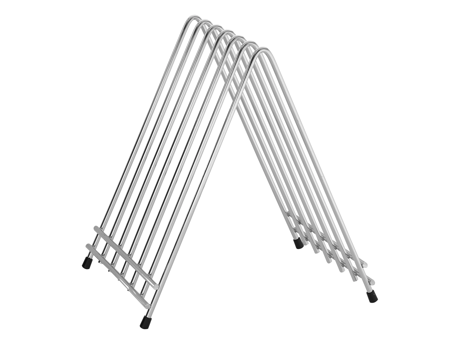 Stojak na 6 desek ze stali nierdzewnej 230x310x270 mm | TECHNICA, Silver Line
