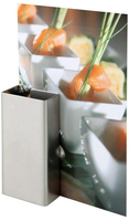 Stojak na kartę menu 85x40x85 mm, zestaw 2 szt. | APS, 00021
