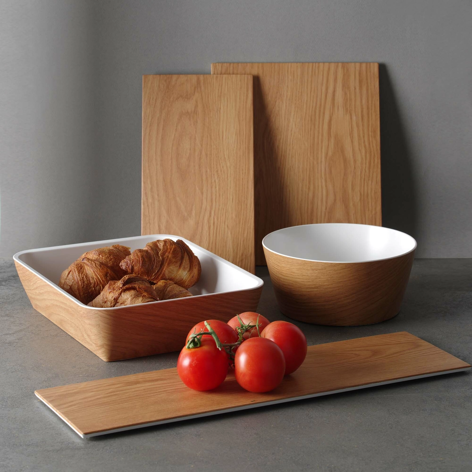 Misa bufetowa GN 2/3, 354×325×80 mm, brązowa | FINE DINE, Panama