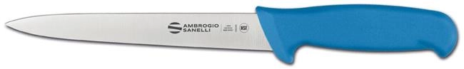 Nóż do filetowania ryb 310 mm, niebieski | AMBROGIO SANELLI, Supra Colore