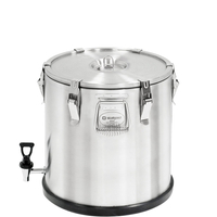 Termos stalowy z kranem, 25 l | STALGAST, 052254