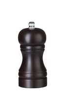 Młynek do soli drewniany, ciemne drewno, ø50x113 mm | HENDI, 469774