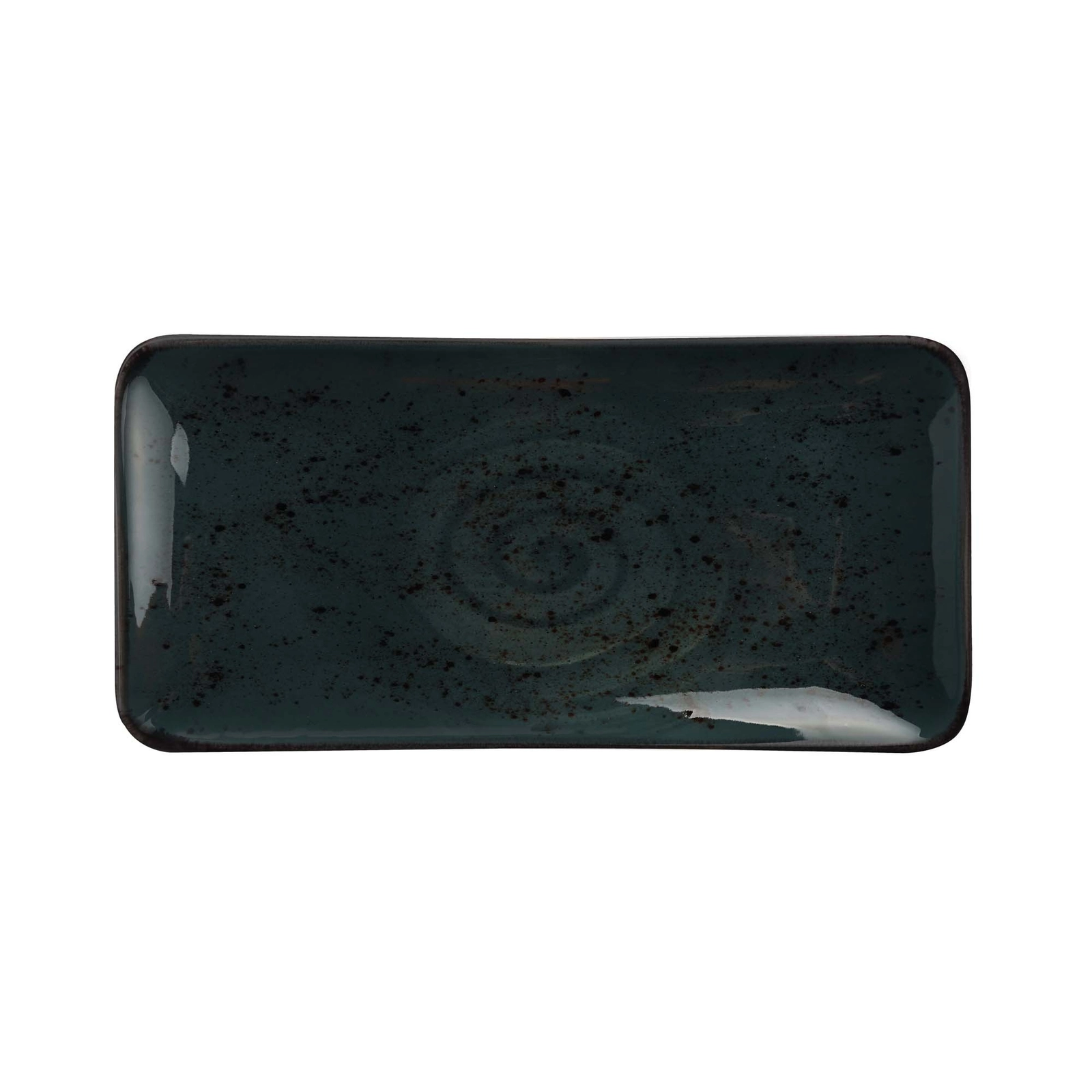 Talerz prostokątny, 300x150 mm, szary | FINE DINE, Arando