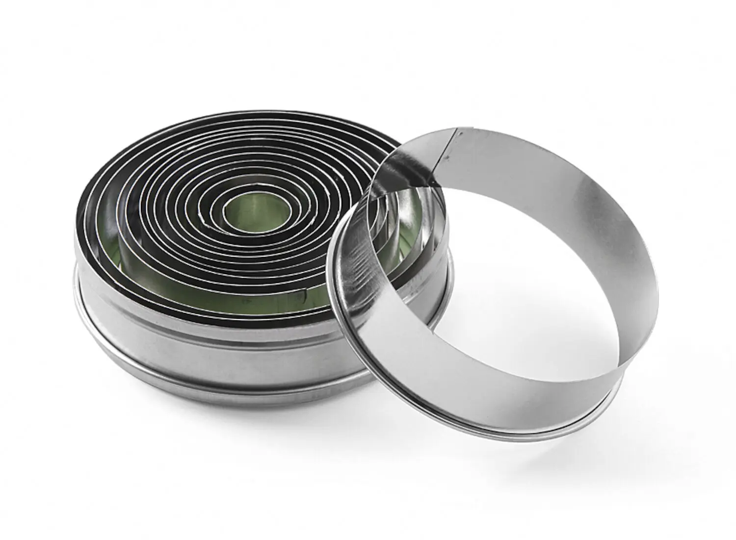 Formy do wycinania okrągłe, zestaw 14 szt. | HENDI, 673416