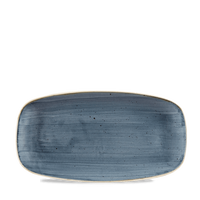 Talerz prostokątny, 298x153 mm | CHURCHILL, Stonecast Blueberry