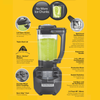 Blender barmański, 1,4 l, 188x216x412 mm, 1,19 kW | HAMILTON BEACH COMMERCIAL, Rio®