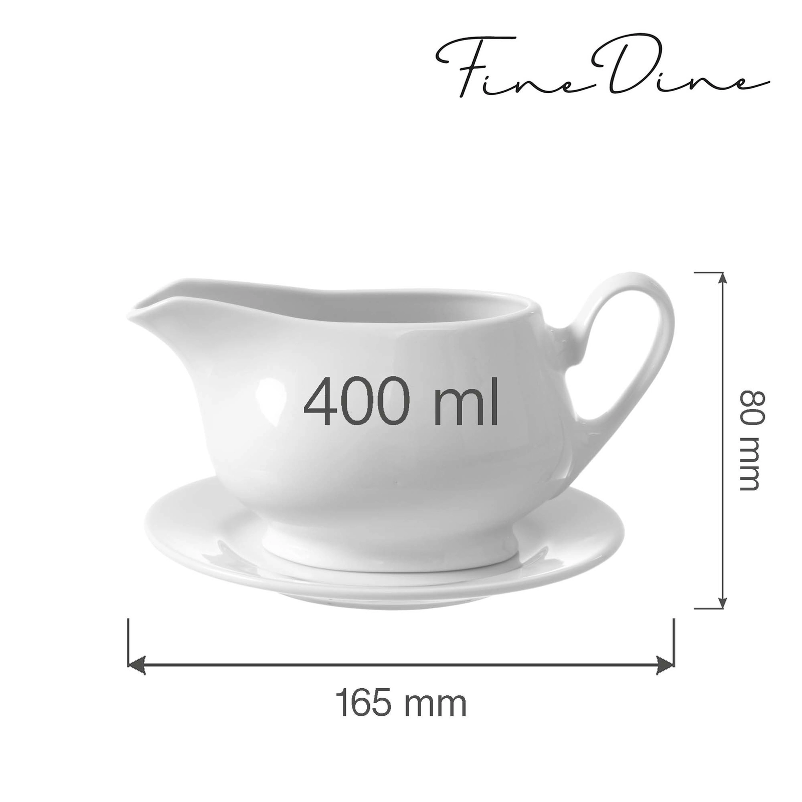 Sosjerka, 400 ml | FINE DINE, Bianco