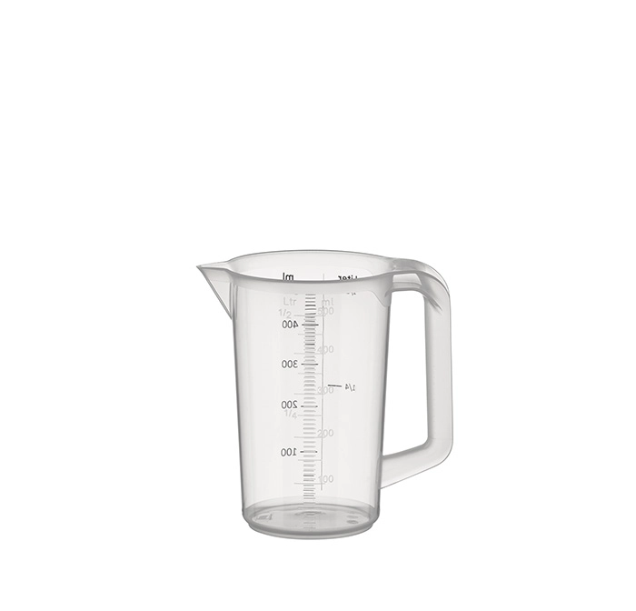 Miarka z polipropylenu z podziałką 0,5 l | APS, 30046
