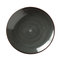 Talerz płytki, Ø270 mm, czarny | FINE DINE, Onyx