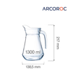 Dzbanek na wodę i sok, 1300 ml | ARCOROC, E7254
