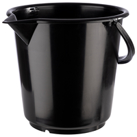 Wiadro z polietylenu z dzióbkiem, 17 l, Ø330 mm | APS, 30078