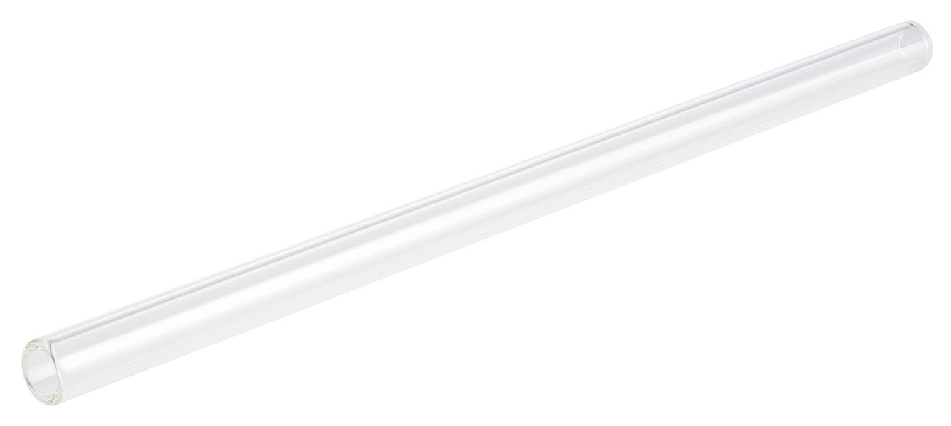 Komplet 7 szklanych słomek ⌀10 mm, przeźroczyste | APS, 93390