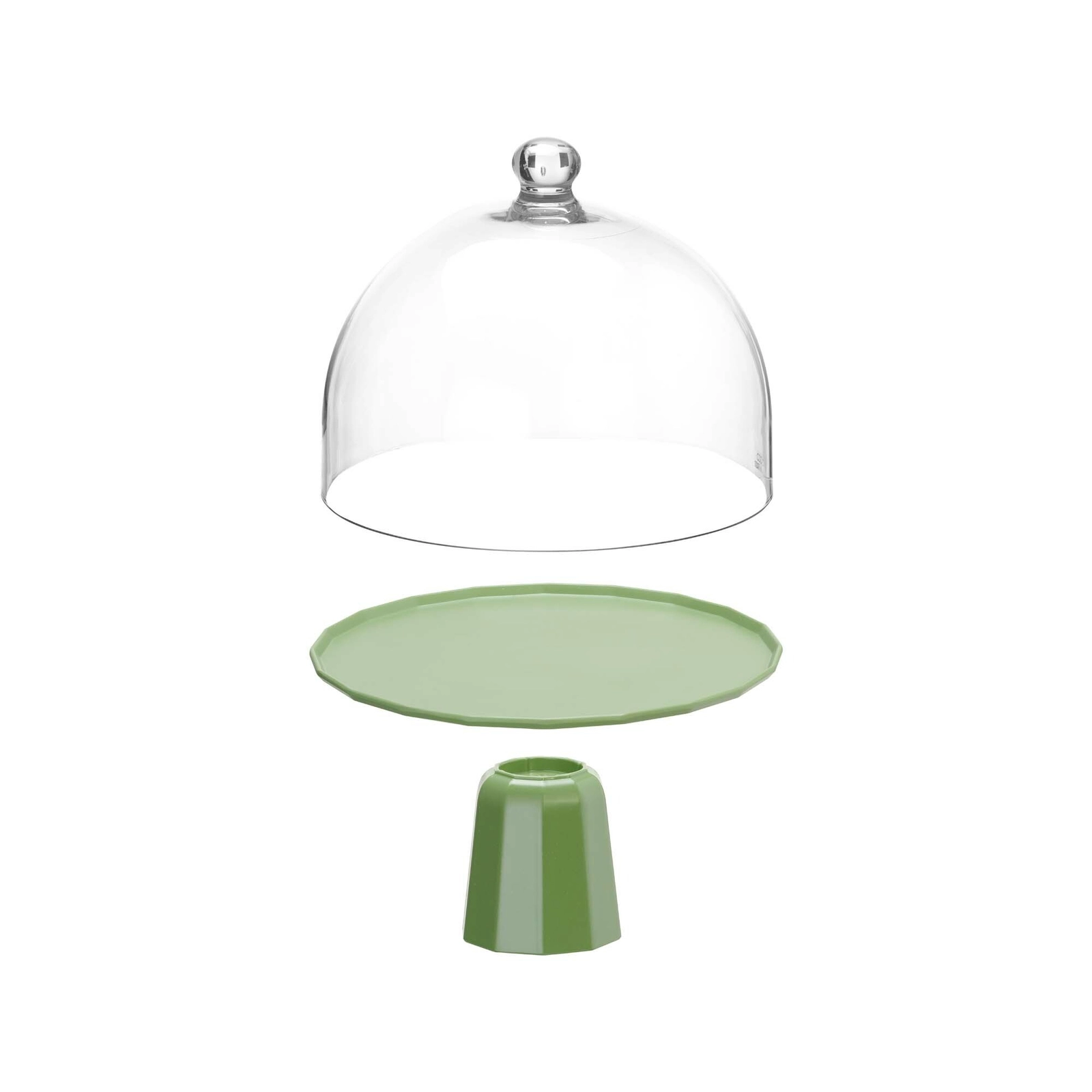 Podstawa do patery, zielona, 110×120 mm | FINE DINE, Metropolis