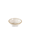 Misa płytka, Ø130 mm, 260 ml | CHURCHILL, Stonecast Barley White